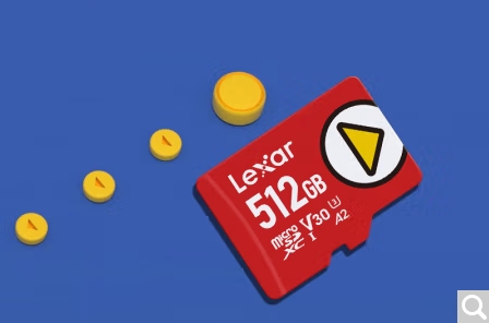 雷克沙/Lexar 512 U盘/存储卡 TF卡512GB TF（MicroSD）存储卡 U3 V30 A2 读速160MB/s 手机平板 switch内存卡